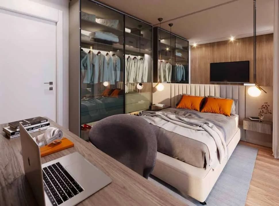 Apartamento à venda bairro batel em curitiba com 1 dormitorio e banheiro
